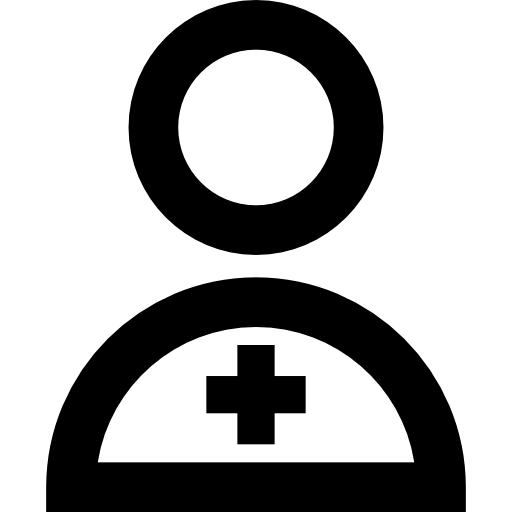 enfermera Basic Straight Lineal icono