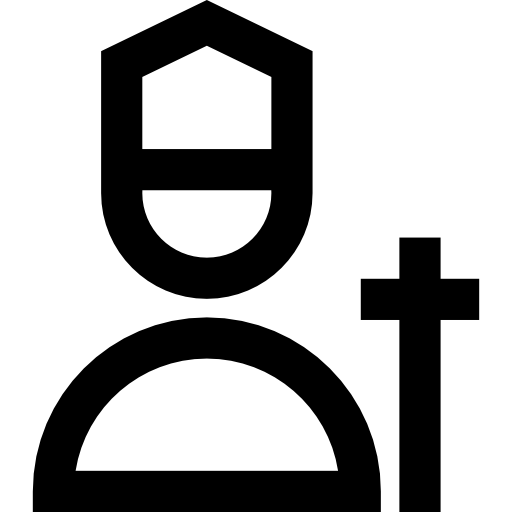 주교 Basic Straight Lineal icon