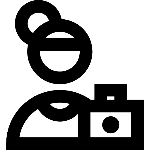 fotograf Basic Straight Lineal icon