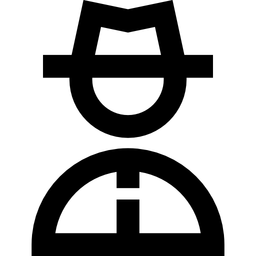 detektiv Basic Straight Lineal icon