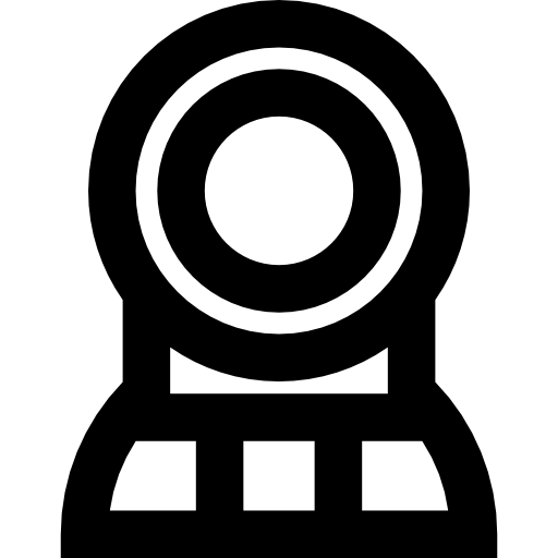 astronauta Basic Straight Lineal icono