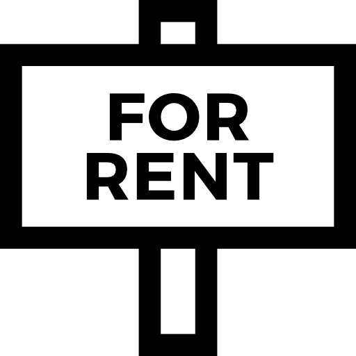 For rent Basic Straight Lineal icon