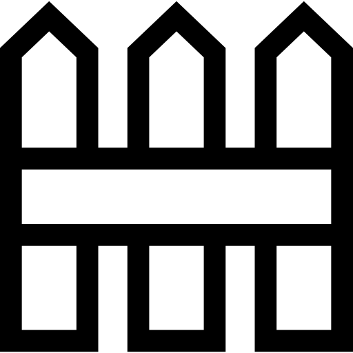 zaun Basic Straight Lineal icon