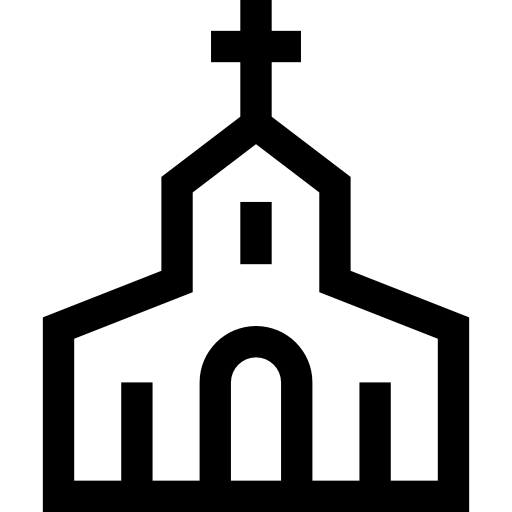 chiesa Basic Straight Lineal icona