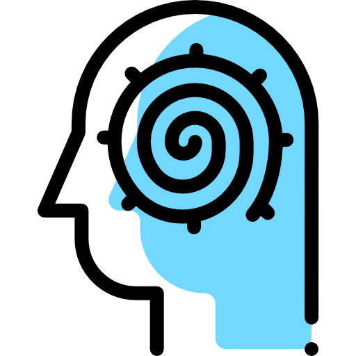 cabeza Detailed Rounded Color Omission icono