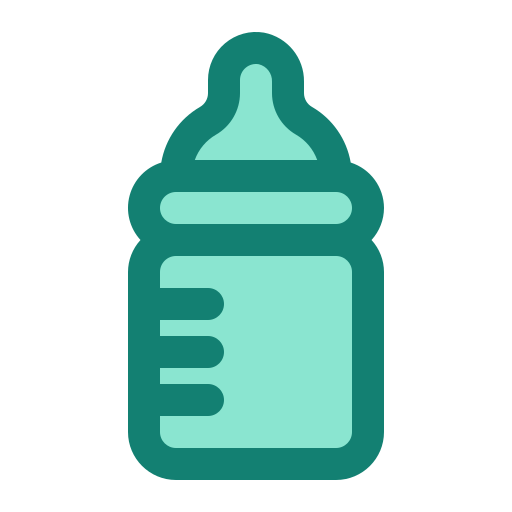 babyflasche Generic color lineal-color icon