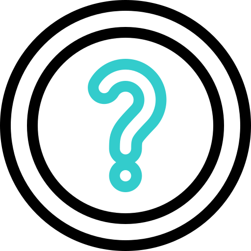 Question Basic Accent Outline icon