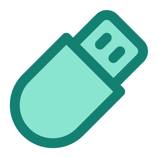 flash-disk Generic color lineal-color icon