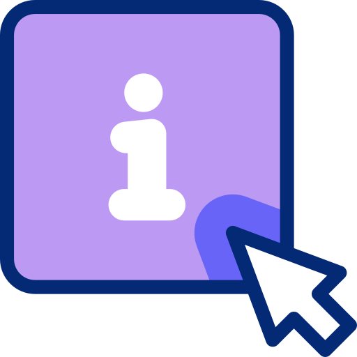 정보 Basic Accent Lineal Color icon