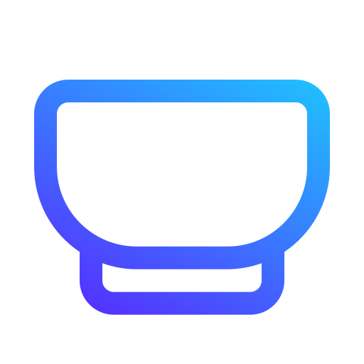 schüssel Generic gradient outline icon