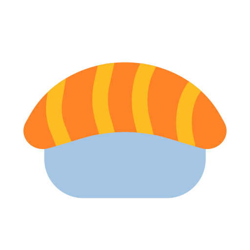 sushi Generic color fill ikona