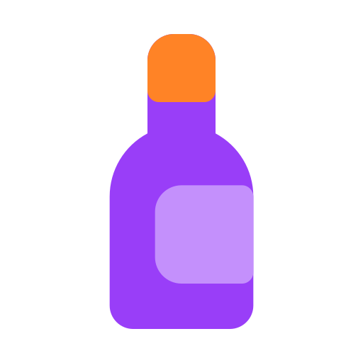 Wine bottle Generic color fill icon