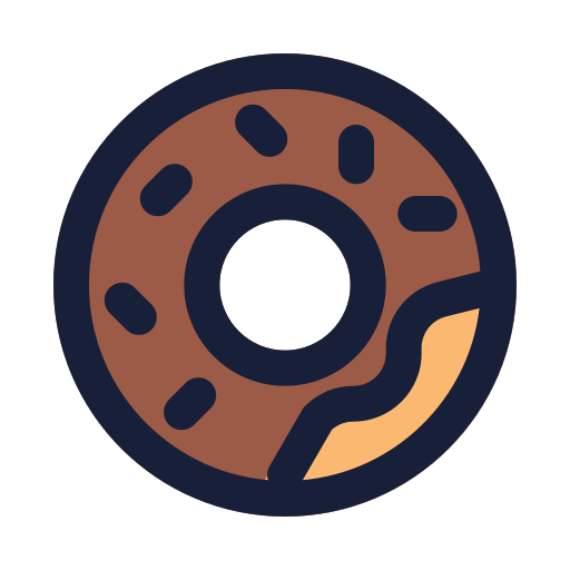 Donut Generic color lineal-color icon