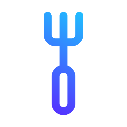 포크 Generic gradient outline icon