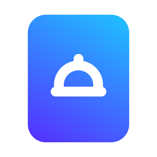 menu Generic gradient fill icoon
