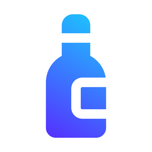 Wine bottle Generic gradient fill icon