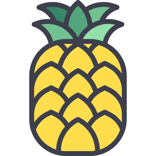 ananas Generic color lineal-color icona