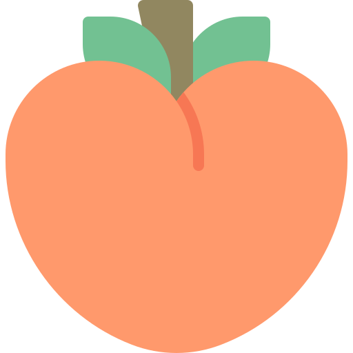 Peach Generic color fill icon
