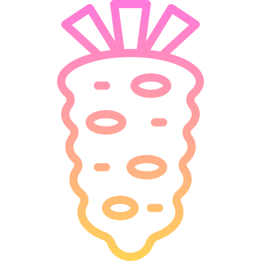 와사비 Generic gradient outline icon