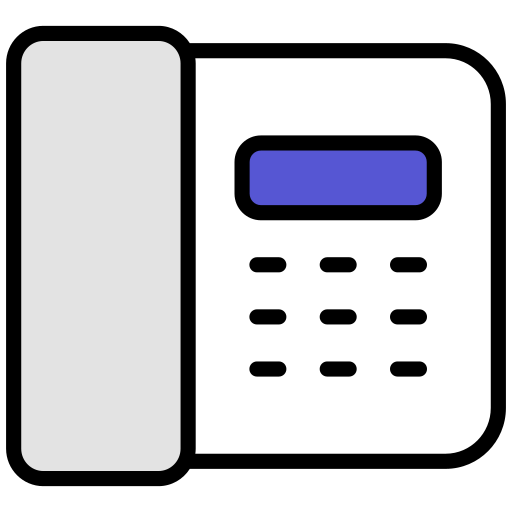 téléphone Generic color lineal-color Icône