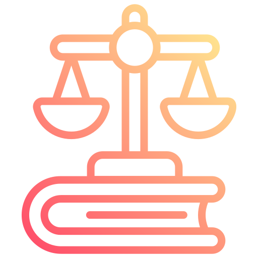Law book Generic gradient outline icon