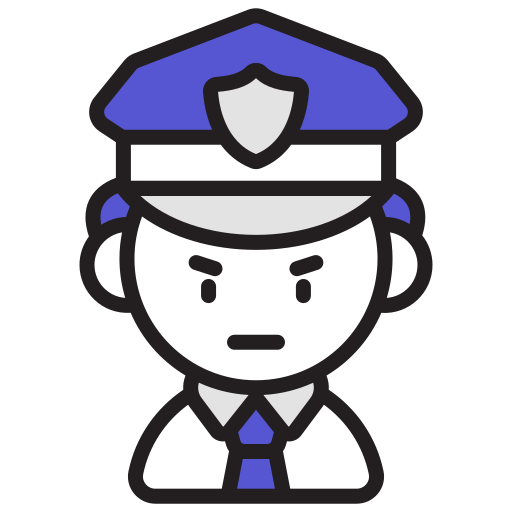 policía Generic color lineal-color icono
