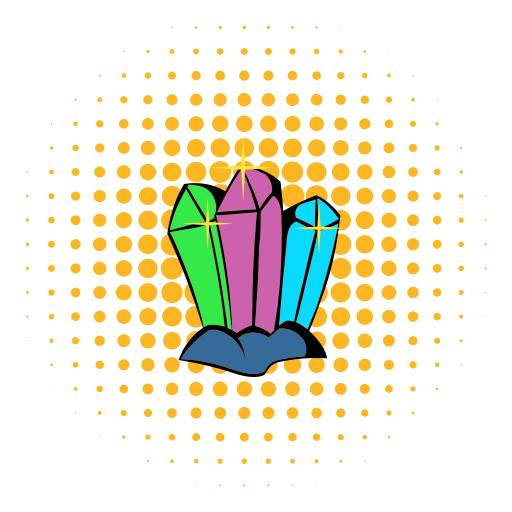 結晶 Generic color lineal-color icon