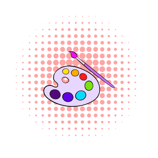 ペイント Generic color lineal-color icon