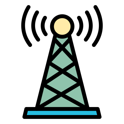 Cell tower Generic color lineal-color icon