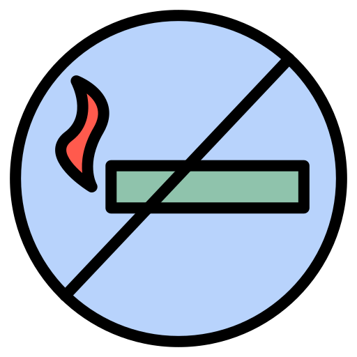 verboden te roken bordje Generic color lineal-color icoon