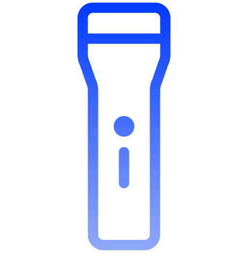 taschenlampe Generic gradient outline icon