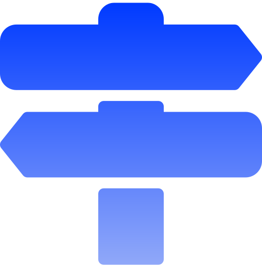 Signpost Generic gradient fill icon
