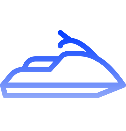 Jet ski Generic gradient outline icon