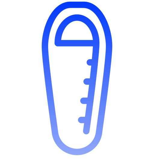 침낭 Generic gradient outline icon
