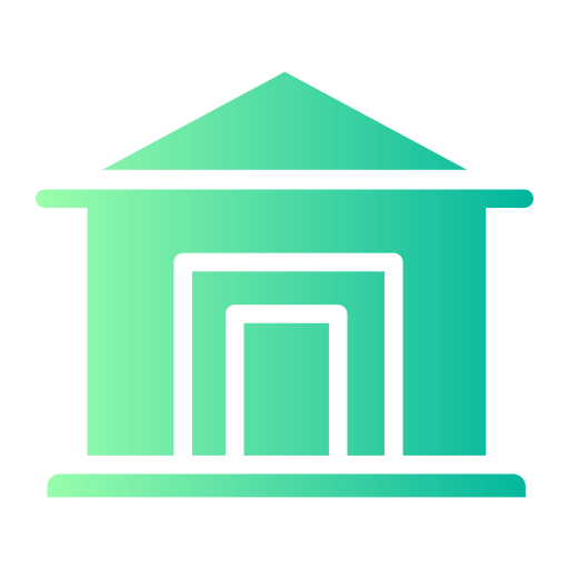 銀行 Generic gradient fill icon