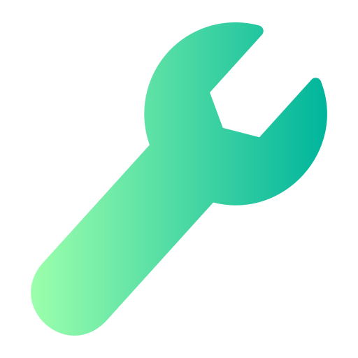 Spanner Generic gradient fill icon