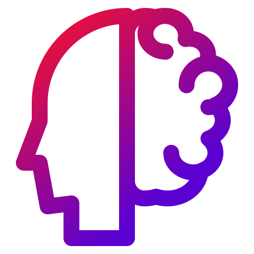 cerebro humano Generic gradient outline icono