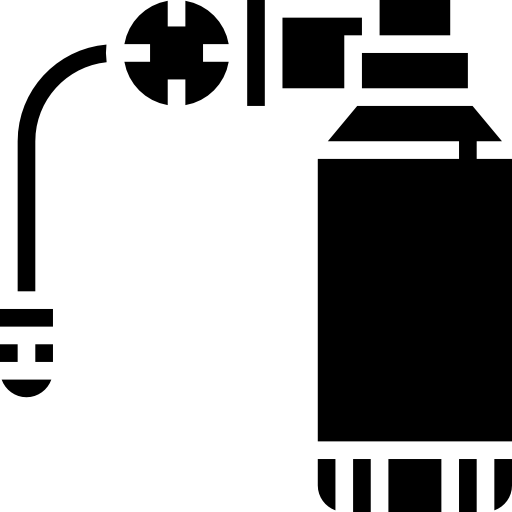 산소 탱크 Meticulous Glyph icon