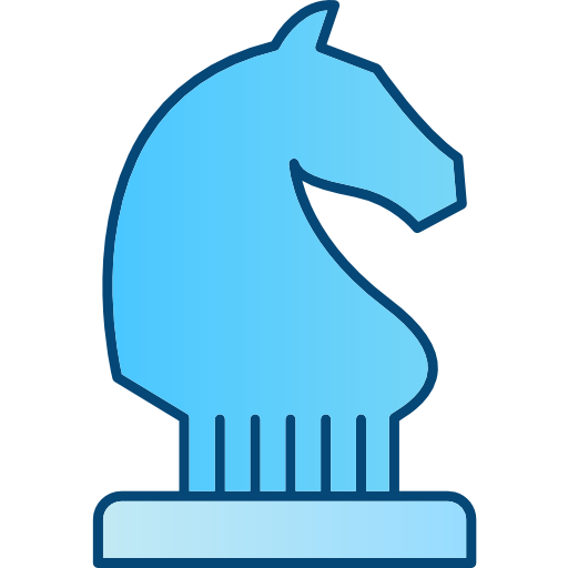 Strategy Cubydesign Blue icon