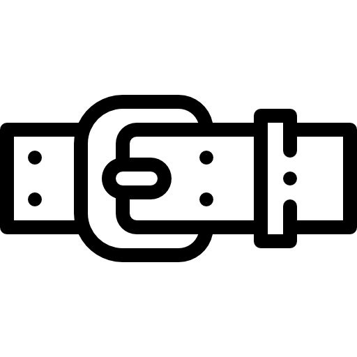 Ремень Detailed Rounded Lineal иконка