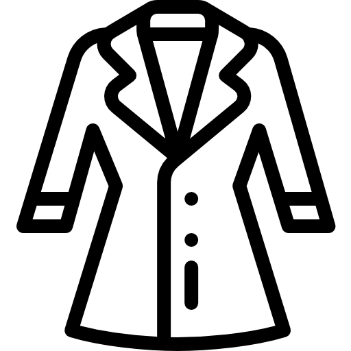 レインコート Detailed Rounded Lineal icon
