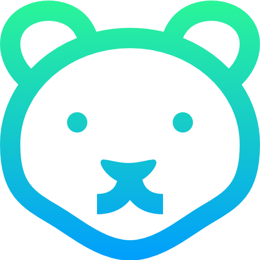 곰 Super Basic Straight Gradient icon