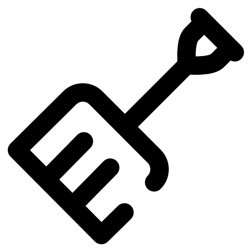 シャベル Super Basic Omission Outline icon