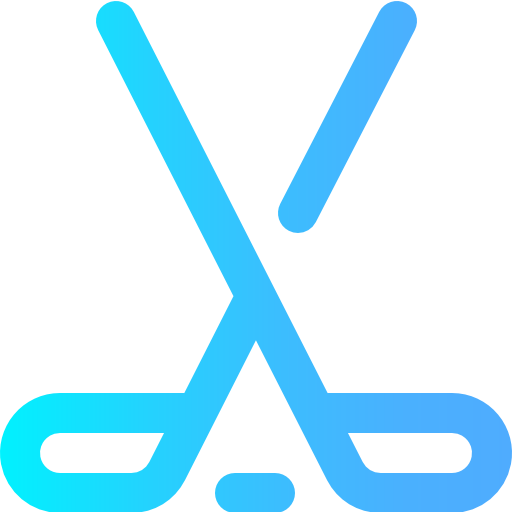 Hockey Super Basic Omission Gradient icon