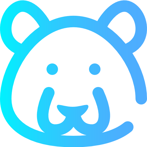 곰 Super Basic Omission Gradient icon
