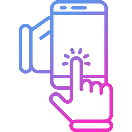Smartphone Cubydesign Gradient icon