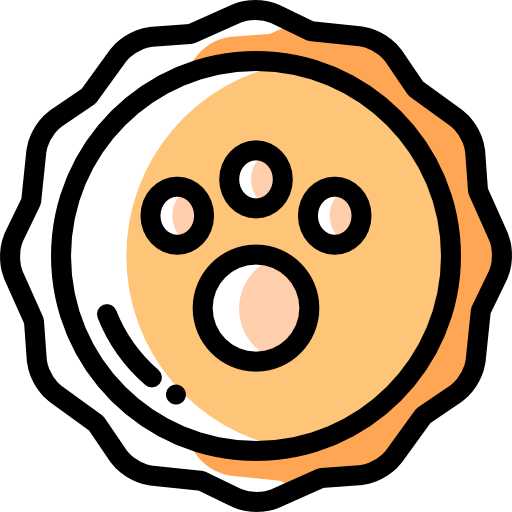 odznaka Detailed Rounded Color Omission ikona