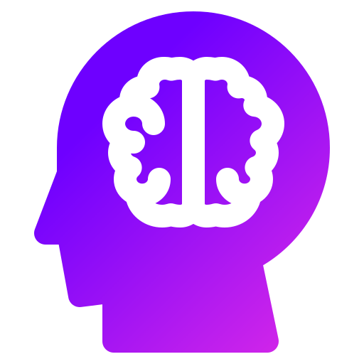 cerebro humano Generic gradient fill icono