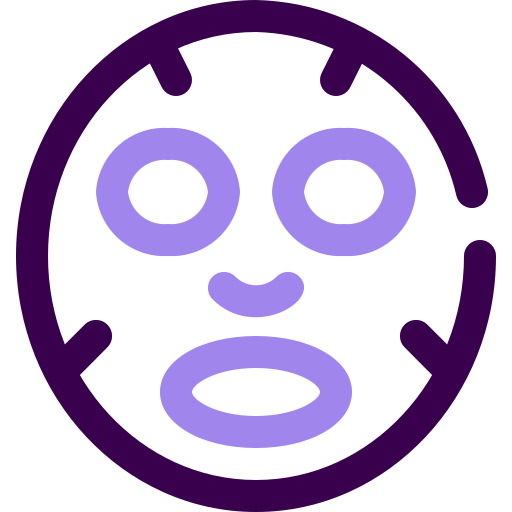 masque en feuille Generic color outline Icône