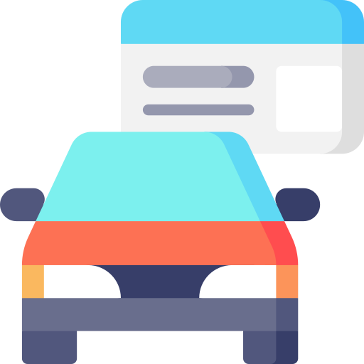 Driving license Special Flat icon